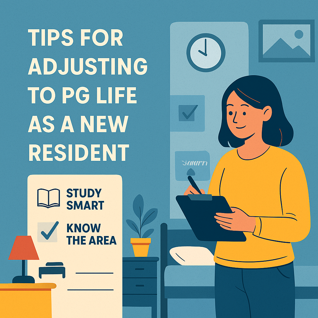 Tips for Adjusting to PG Life as a New Resident
